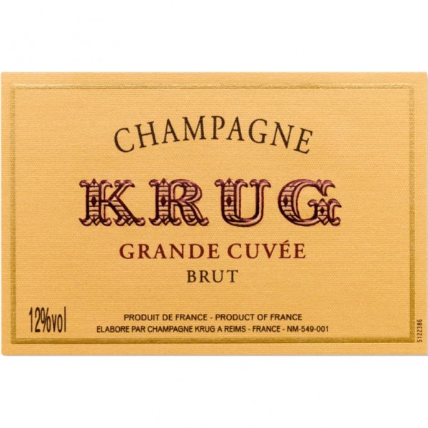 Krug Champagne - Brut Grand Cuvee 168EME Edition NV (375ml)