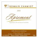 Romain Chamiot - Vin De Savoie Apremont 2024