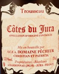 Dom Pecheur - Trousseau Cotes du Jura 2024 (750ml) (750ml)