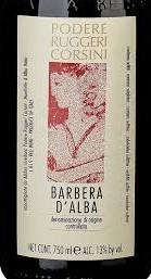 Podere Ruggeri Corsini - Barbera D' Alba 2023 (750ml) (750ml)