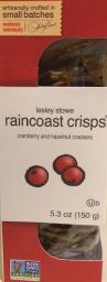 Raincoast Crisps - Cranberry Hazelnut