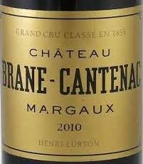 Ch Brane-Cantenac - Margaux 2010 (750ml) (750ml)