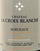 Ch La Croix Blanche - Bordeaux Rouge 2020 (750)