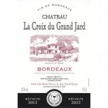 Ch La Croix Du Grand Jard - Bordeaux 2020