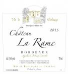 Ch La Rame - Bordeaux Blanc Sec 2022 (750)