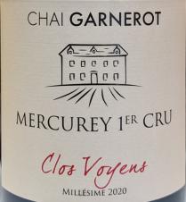 Chai Garnerot - Mercurey Rouge 1er Cru Clos Voyens 2020 (750ml) (750ml)