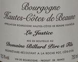 Dom Billard - Haut Cotes De Beaune Blanc La Justice 2021