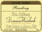 Dom Weinbach - Riesling Cuvee Theo 2020 (750)