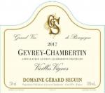 Gerard Seguin - Gevrey Chambertin Vieilles Vignes 2020
