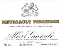 Grivault - Meursault 1er Cru Perrieres 2020 (375ml) (375ml)