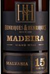 Henriques & Henriques - Malvasia Madiera 15 Years Old 0
