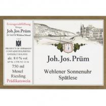 JJ Prum - Riesling Wehlener Sonnenuhr Spatlese 2020 (750ml) (750ml)