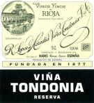 Lopez de Heredia - Rioja Vina Tondonia Reserva 2011 (750)