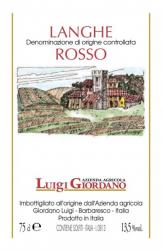 Luigi Giordano - Vino Rosso 2022 (750ml) (750ml)