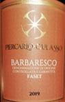 Piercarlo-Culasso - Barbaresco Faset 2020