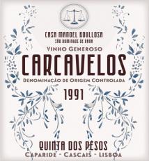 Quinta dos Pesos - Carcavelos 1996 (500ml) (500ml)
